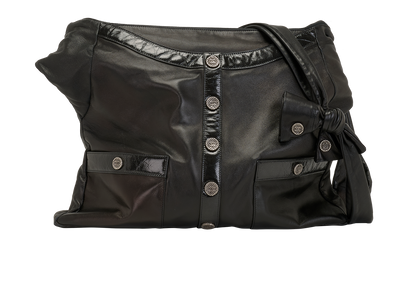 Girl Bag, &pound;2,100, Handbags, Black, Leather, Front view